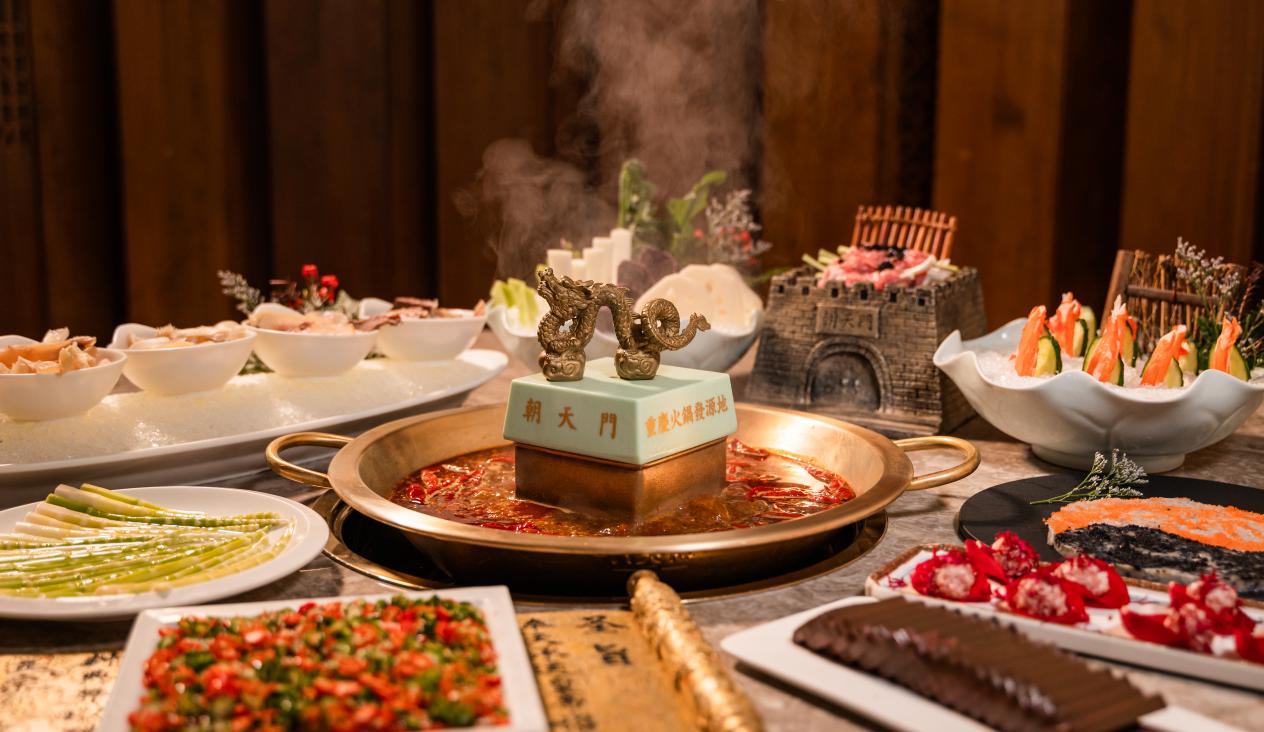 國慶重慶聚餐，沉浸式體驗正宗老火鍋，體驗感太棒了！