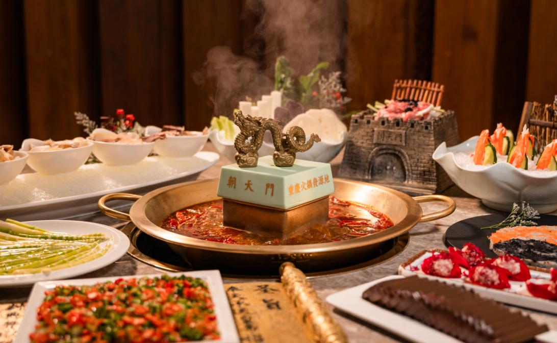 當(dāng)海鮮遇上火鍋，大蝦就該這么燙，生意不火都難！