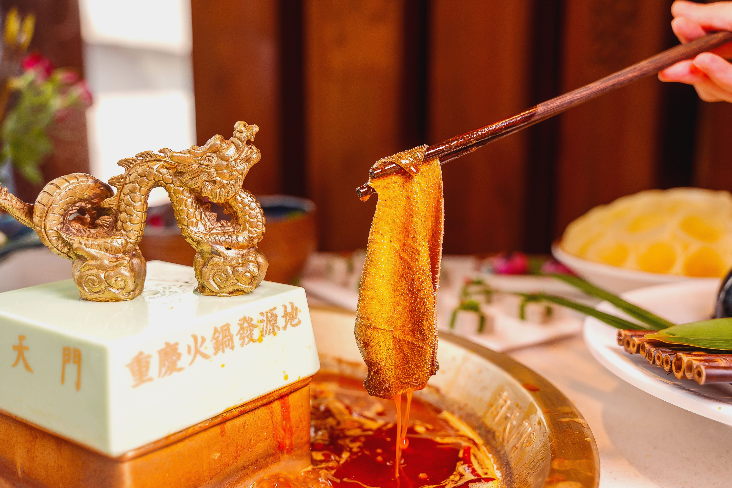 重慶火鍋加盟店，為什么毛肚如此受歡迎？